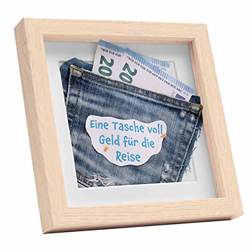 PHOTOLINI 3D Bilderrahmen zum Befüllen 20x20 Natur, 1,5 cm tiefer Objektrahmen mit Glas, tiefer Bilderrahmen 20x20 Holz MDF mit Passepartout, Dicker 3D Rahmen befüllbar für Gegenstände Geschenk PHOTOLINI 3D Bilderrahmen zum Befüllen 20x20 Natur, 1,5 cm tiefer Objektrahmen mit Glas, tiefer Bilderrahmen 20x20 Holz MDF mit Passepartout, Dicker 3D Rahmen befüllbar für Gegenstände Geschenk von PHOTOLINI