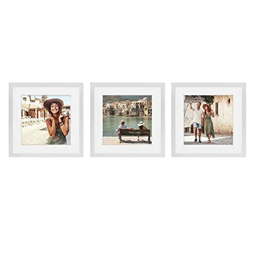 PHOTOLINI 3D Bilderrahmen zum Befüllen 40x40 Weiß groß, 1,5 cm tiefer Objektrahmen mit Glas, 3er Set tiefer Bilderrahmen 40x40 Holz MDF mit Passepartout, Dicker 3D Rahmen befüllbar für Gegenstände PHOTOLINI 3D Bilderrahmen zum Befüllen 40x40 Weiß groß, 1,5 cm tiefer Objektrahmen mit Glas, 3er Set tiefer Bilderrahmen 40x40 Holz MDF mit Passepartout, Dicker 3D Rahmen befüllbar für Gegenstände von PHOTOLINI