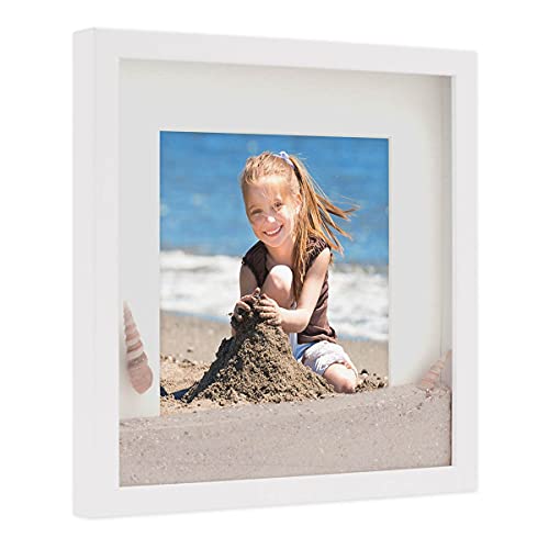 PHOTOLINI 3D Bilderrahmen zum Befüllen 40x40 Weiß groß, 1,5 cm tiefer Objektrahmen mit Glas, tiefer Bilderrahmen 40x40 Holz MDF mit Passepartout, Dicker 3D Rahmen befüllbar für Gegenstände Geschenk PHOTOLINI 3D Bilderrahmen zum Befüllen 40x40 Weiß groß, 1,5 cm tiefer Objektrahmen mit Glas, tiefer Bilderrahmen 40x40 Holz MDF mit Passepartout, Dicker 3D Rahmen befüllbar für Gegenstände Geschenk von PHOTOLINI