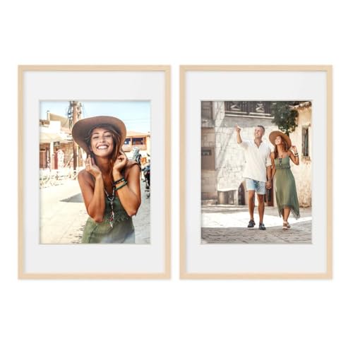 PHOTOLINI 3D Bilderrahmen zum Befüllen 50x70 Natur groß, 1,5 cm tiefer Objektrahmen mit Glas, 2X tiefer Bilderrahmen 50x70 Holz MDF mit Passepartout, Dicker 3D Rahmen befüllbar für Gegenstände PHOTOLINI 3D Bilderrahmen zum Befüllen 50x70 Natur groß, 1,5 cm tiefer Objektrahmen mit Glas, 2X tiefer Bilderrahmen 50x70 Holz MDF mit Passepartout, Dicker 3D Rahmen befüllbar für Gegenstände von PHOTOLINI