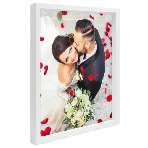 PHOTOLINI 3D Bilderrahmen zum Befüllen 60x80 Weiß groß, 3 cm tiefer Objektrahmen mit Acrylglas, tiefer Bilderrahmen 60x80 Holz MDF, dicker 3D Rahmen befüllbar für Gegenstände Geschenk PHOTOLINI 3D Bilderrahmen zum Befüllen 60x80 Weiß groß, 3 cm tiefer Objektrahmen mit Acrylglas, tiefer Bilderrahmen 60x80 Holz MDF, dicker 3D Rahmen befüllbar für Gegenstände Geschenk von PHOTOLINI