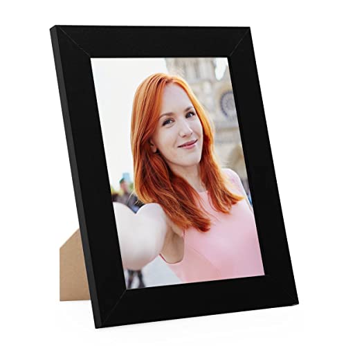 PHOTOLINI Bilderrahmen 10x15 cm Schwarz MDF-Holz, breite Rahmen, modern, bruchsicheres Acrylglas, zum Aufhängen & Aufstellen, extra Zubehör - für Ihre stilvolle Wanddekoration PHOTOLINI Bilderrahmen 10x15 cm Schwarz MDF-Holz, breite Rahmen, modern, bruchsicheres Acrylglas, zum Aufhängen & Aufstellen, extra Zubehör - für Ihre stilvolle Wanddekoration von PHOTOLINI