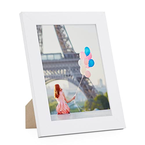 PHOTOLINI Bilderrahmen 13x18 Weiß Holz MDF, breiter Bilderrahmen 18x13, Fotorahmen 13 x 18 cm mit Acrylglas, Picture Frame 18x13 zum Aufhängen & Aufstellen, Bilder Rahmen 13x18 für Fotos PHOTOLINI Bilderrahmen 13x18 Weiß Holz MDF, breiter Bilderrahmen 18x13, Fotorahmen 13 x 18 cm mit Acrylglas, Picture Frame 18x13 zum Aufhängen & Aufstellen, Bilder Rahmen 13x18 für Fotos von PHOTOLINI