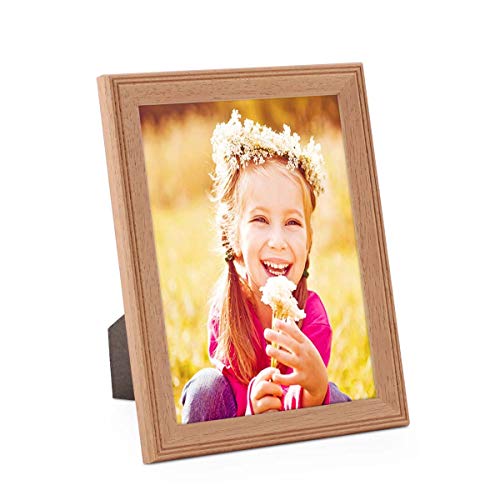 PHOTOLINI Bilderrahmen 13x18 cm Holz Eiche-Optik Landhaus-Stil, Holz-Rahmen, Made in Germany, Echtglas, zum Aufhängen & Aufstellen, mit Zubehör - perfekt für Familienfotos & Urlaubsbilder PHOTOLINI Bilderrahmen 13x18 cm Holz Eiche-Optik Landhaus-Stil, Holz-Rahmen, Made in Germany, Echtglas, zum Aufhängen & Aufstellen, mit Zubehör - perfekt für Familienfotos & Urlaubsbilder von PHOTOLINI