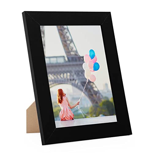 PHOTOLINI Bilderrahmen 13x18 Schwarz Holz MDF, breiter Bilderrahmen 18x13, Fotorahmen 13 x 18 cm mit Acrylglas, Picture Frame 18x13 zum Aufhängen & Aufstellen, Bilder Rahmen 13x18 für Fotos PHOTOLINI Bilderrahmen 13x18 Schwarz Holz MDF, breiter Bilderrahmen 18x13, Fotorahmen 13 x 18 cm mit Acrylglas, Picture Frame 18x13 zum Aufhängen & Aufstellen, Bilder Rahmen 13x18 für Fotos von PHOTOLINI