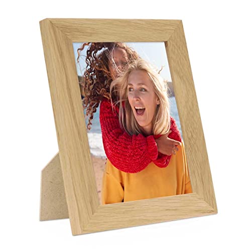 PHOTOLINI Bilderrahmen 15x20 Holz Eiche, breiter Bilderrahmen 20x15 Holz, Picture Frame mit Acrylglas, Bilderrahmen 15 x 20 cm Eiche zum Aufhängen & Aufstellen, Rahmen 15x20 mit Zubehör PHOTOLINI Bilderrahmen 15x20 Holz Eiche, breiter Bilderrahmen 20x15 Holz, Picture Frame mit Acrylglas, Bilderrahmen 15 x 20 cm Eiche zum Aufhängen & Aufstellen, Rahmen 15x20 mit Zubehör von PHOTOLINI