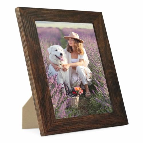 PHOTOLINI Bilderrahmen 15x20 Holz MDF Eiche Dunkel, breiter Bilderrahmen 20x15, Picture Frame mit Acrylglas, Bilderrahmen 15 x 20 cm zum Aufhängen & Aufstellen, Rahmen 15x20 mit Zubehör PHOTOLINI Bilderrahmen 15x20 Holz MDF Eiche Dunkel, breiter Bilderrahmen 20x15, Picture Frame mit Acrylglas, Bilderrahmen 15 x 20 cm zum Aufhängen & Aufstellen, Rahmen 15x20 mit Zubehör von PHOTOLINI