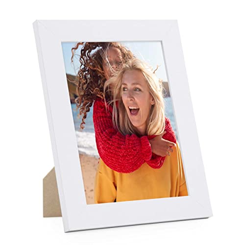 PHOTOLINI Bilderrahmen 15x20 weiß Holz MDF, breiter Bilderrahmen 20x15 weiß, Picture Frame mit Acrylglas, Bilderrahmen 15 x 20 cm zum Aufhängen & Aufstellen, Rahmen 15x20 mit Zubehör PHOTOLINI Bilderrahmen 15x20 weiß Holz MDF, breiter Bilderrahmen 20x15 weiß, Picture Frame mit Acrylglas, Bilderrahmen 15 x 20 cm zum Aufhängen & Aufstellen, Rahmen 15x20 mit Zubehör von PHOTOLINI