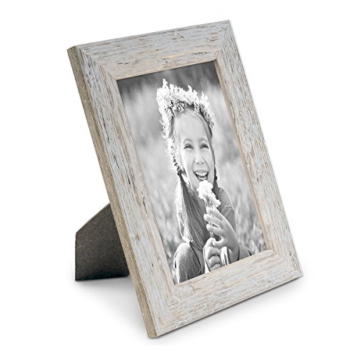 PHOTOLINI Bilderrahmen 18x24 cm Holz Grau, Echtholz-Rahmen rustikal, Strandhaus, Made in Germany, Echtglas, zum Aufhängen & Aufstellen, extra Zubehör - Treibholzlook mit einem Hauch Küstenflair PHOTOLINI Bilderrahmen 18x24 cm Holz Grau, Echtholz-Rahmen rustikal, Strandhaus, Made in Germany, Echtglas, zum Aufhängen & Aufstellen, extra Zubehör - Treibholzlook mit einem Hauch Küstenflair von PHOTOLINI