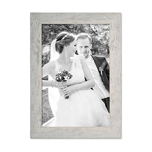 PHOTOLINI Bilderrahmen 20x30 cm Holz Grau, Echtholz-Rahmen rustikal, Strandhaus, Made in Germany, Echtglas, zum Aufhängen, extra Zubehör - Treibholzlook mit einem Hauch Küstenflair PHOTOLINI Bilderrahmen 20x30 cm Holz Grau, Echtholz-Rahmen rustikal, Strandhaus, Made in Germany, Echtglas, zum Aufhängen, extra Zubehör - Treibholzlook mit einem Hauch Küstenflair von PHOTOLINI