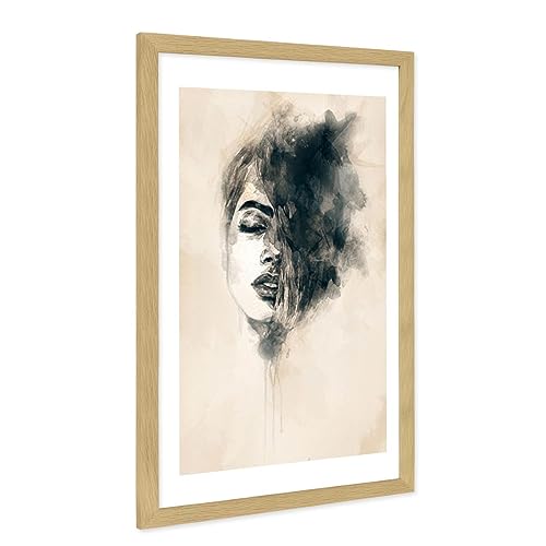 PHOTOLINI Bilderrahmen 40x60 Eiche Holz MDF, moderner breiter Rahmen 40 x 60, bruchsicheres Acrylglas, Bilderrahmen 60x40 eiche zum Aufhängen, extra Zubehör - für Ihre stilvolle Wanddekoration PHOTOLINI Bilderrahmen 40x60 Eiche Holz MDF, moderner breiter Rahmen 40 x 60, bruchsicheres Acrylglas, Bilderrahmen 60x40 eiche zum Aufhängen, extra Zubehör - für Ihre stilvolle Wanddekoration von PHOTOLINI
