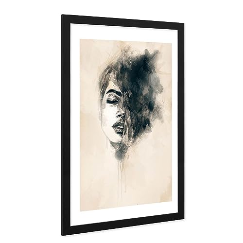 PHOTOLINI Bilderrahmen 40x60 schwarz Holz MDF, moderner breiter Rahmen 40 x 60, bruchsicheres Acrylglas, Bilderrahmen 60x40 schwarz zum Aufhängen, extra Zubehör - für Ihre stilvolle Wanddekoration PHOTOLINI Bilderrahmen 40x60 schwarz Holz MDF, moderner breiter Rahmen 40 x 60, bruchsicheres Acrylglas, Bilderrahmen 60x40 schwarz zum Aufhängen, extra Zubehör - für Ihre stilvolle Wanddekoration von PHOTOLINI