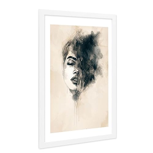 PHOTOLINI Bilderrahmen 40x60 weiß Holz MDF, moderner breiter Rahmen 40 x 60, bruchsicheres Acrylglas, Bilderrahmen 60x40 weiß zum Aufhängen, extra Zubehör - für Ihre stilvolle Wanddekoration PHOTOLINI Bilderrahmen 40x60 weiß Holz MDF, moderner breiter Rahmen 40 x 60, bruchsicheres Acrylglas, Bilderrahmen 60x40 weiß zum Aufhängen, extra Zubehör - für Ihre stilvolle Wanddekoration von PHOTOLINI