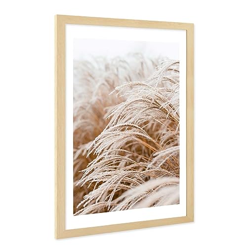 PHOTOLINI Bilderrahmen A2 42x59,4 cm MDF-Holz Natur, breite Rahmen, modern, bruchsicheres Acrylglas, zum Aufhängen, extra Zubehör - für Ihre stilvolle Wanddekoration PHOTOLINI Bilderrahmen A2 42x59,4 cm MDF-Holz Natur, breite Rahmen, modern, bruchsicheres Acrylglas, zum Aufhängen, extra Zubehör - für Ihre stilvolle Wanddekoration von PHOTOLINI