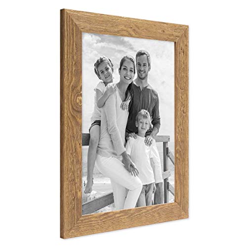 PHOTOLINI Bilderrahmen A4 21x30 cm Holz Eiche-Optik, Echtholz-Rahmen rustikal, Strandhaus, Made in Germany, Echtglas, zum Aufhängen, extra Zubehör - Treibholzlook mit einem Hauch Küstenflair PHOTOLINI Bilderrahmen A4 21x30 cm Holz Eiche-Optik, Echtholz-Rahmen rustikal, Strandhaus, Made in Germany, Echtglas, zum Aufhängen, extra Zubehör - Treibholzlook mit einem Hauch Küstenflair von PHOTOLINI