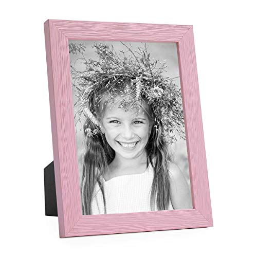 PHOTOLINI Bilderrahmen Kinderzimmer 13x18 cm Rosa, Wechselrahmen farbig, Holz, Acrylglas, Made in Germany, zum Aufstellen & Aufhängen, mit Zubehör - für bunte Kinderbilder PHOTOLINI Bilderrahmen Kinderzimmer 13x18 cm Rosa, Wechselrahmen farbig, Holz, Acrylglas, Made in Germany, zum Aufstellen & Aufhängen, mit Zubehör - für bunte Kinderbilder von PHOTOLINI