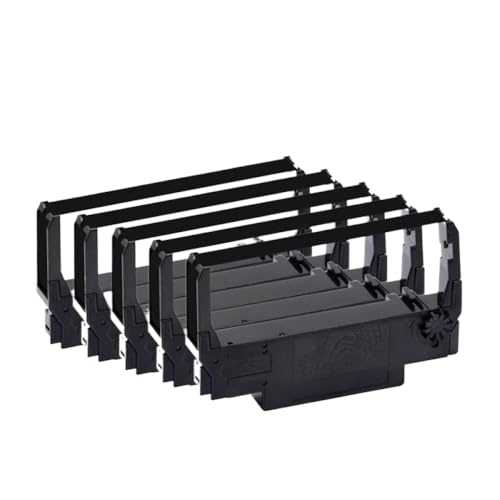 Kompatible Tinte Druckband Kompatibel mit ERC30 ERC34 ERC38 funktioniert mit TM-U220PD U230 U210A TM-U370 U300C M188B M188D-Drucker(5 pcs Black) von PHOVYAFI