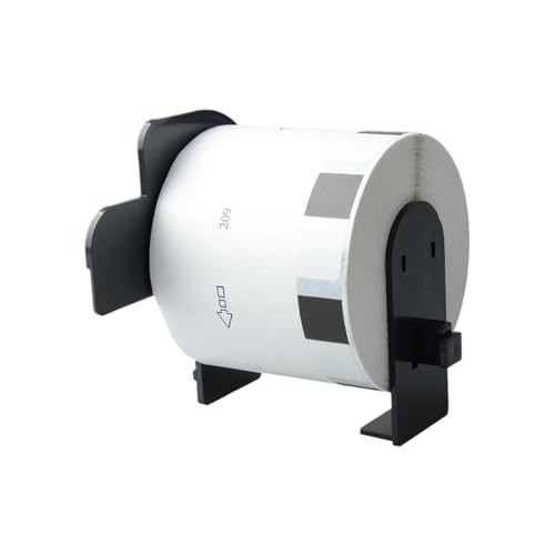 Kontinuierliche thermische Papieretiketten 62 mm x 29 mm kompatibel mit DK-1209 DK-11209 Schwarz auf Weiß 1 Roll Kontinuierliche thermische Papieretiketten 62 mm x 29 mm kompatibel mit DK-1209 DK-11209 Schwarz auf Weiß 1 Roll von PHOVYAFI