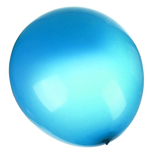 PHTOIT 36-Latexballons (Premium-Helium-QualitäT), 12Er-Pack, ReguläRe Form - Hellblau von PHTOIT