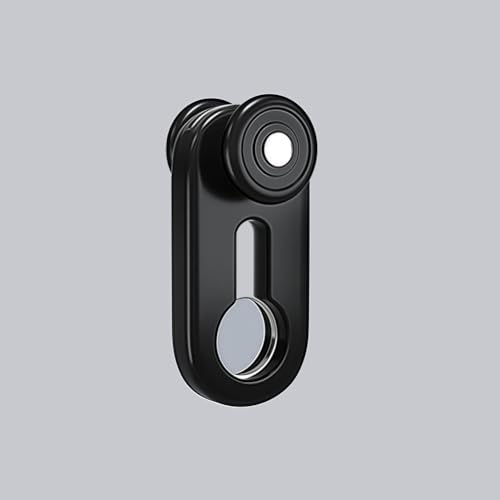 50 Stück Vorhangschienen-Rollen – Leise Laufrollen aus Aluminiumlegierung für Decken- und Wandmontage (Schwarz)） von PHUSTJKL