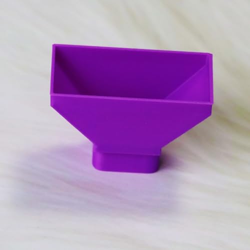 PIAOLGYI PIAOLGYI Diamant-Malerei-Trichter, Diamant-Kunst-Malwerkzeug, Zubehör für DIY-Kunsthandwerk, Diamant-Malerei, kleiner Trichter (lila) von PIAOLGYI