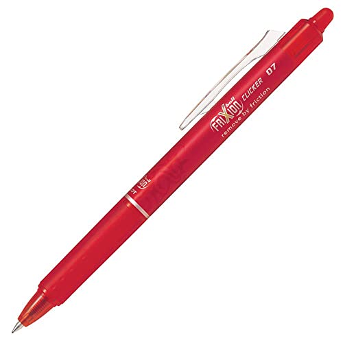 2 Frixion Clicker 0.7 rot + 6er-Set Mine + Radierer als Gratiszugabe von PILOT