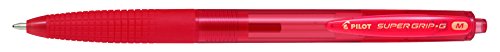 PILOT 524417 Druckkugelschreiber SUPER GRIP G, Strichfarbe: rot PILOT 524417 Druckkugelschreiber SUPER GRIP G, Strichfarbe: rot von PILOT