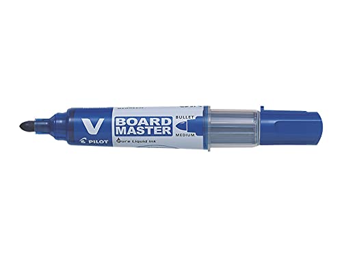 PILOT Whiteboard-Marker V Board Master trocken abwischbar, Blau von PILOT