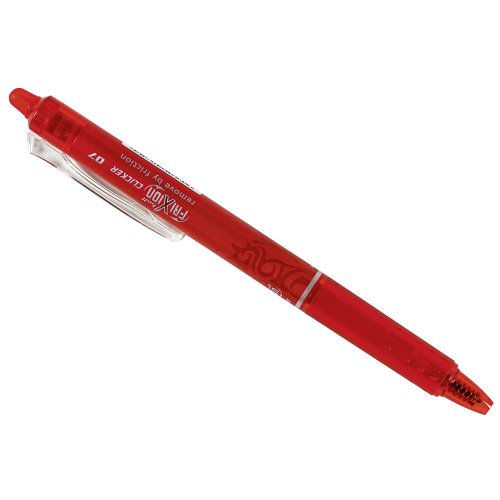 Pilot 2270002 Tintenschreiber BLRT-FR7-R Frixion, 0.4 mm, rot von PILOT