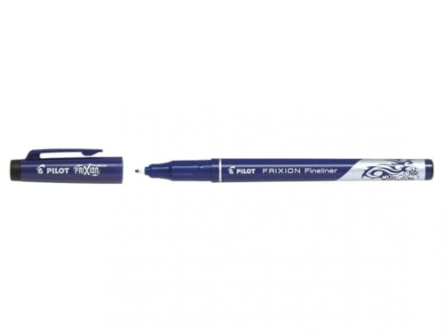 Pilot Fineliner Frixion Filzstift, radierbar, Schwarz von PILOT