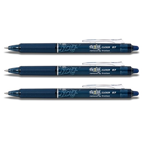 Pilot FriXion Clicker 0,7 3er Set 3er Set blau-schwarz Pilot FriXion Clicker 0,7 3er Set 3er Set blau-schwarz von PILOT
