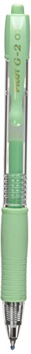 Pilot G207 - Gel-Tintenroller, 0,7-mm-Spitze 0,7 mm Einzelbett Pastellgrün von PILOT