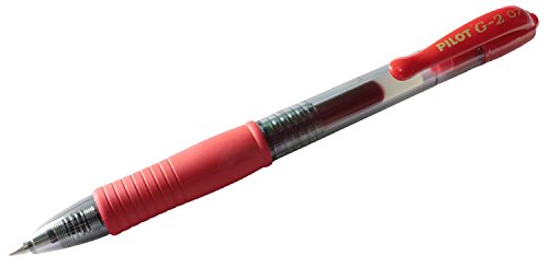Pilot Gelschreiber G2-7, 0,4 mm, Geh„use+Schreibfarbe rot Pilot Gelschreiber G2-7, 0,4 mm, Geh„use+Schreibfarbe rot von PILOT