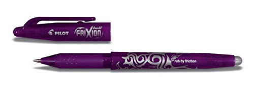 Pilot Pen 2260008 - Tintenroller Frixion Ball, Strichstärke 0,7 mm, violett, 1 Stück Pilot Pen 2260008 - Tintenroller Frixion Ball, Strichstärke 0,7 mm, violett, 1 Stück von PILOT