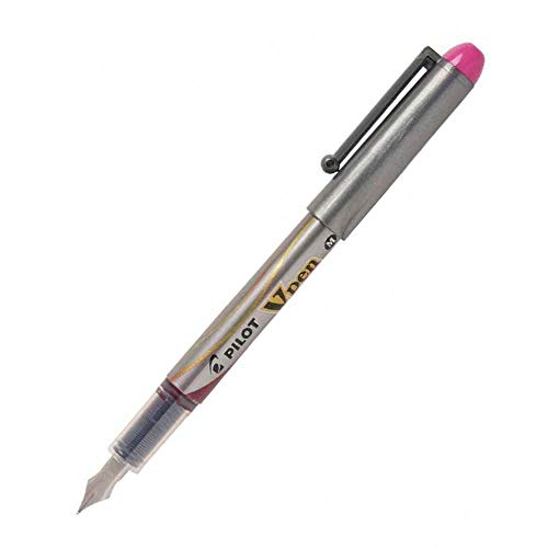 Pilot Set (3 Stifte Einweg-Füllfederhalter V Silver pte Durchschnitt Rosa Pilot Set (3 Stifte Einweg-Füllfederhalter V Silver pte Durchschnitt Rosa von PILOT
