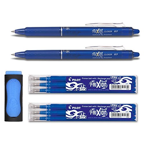 Stift Pilot Frixion Clicker 0,7 mit 6 Ersatzminen 0,7 und 1 Radierer als Gratis-Zugabe Stift Pilot Frixion Clicker 0,7 mit 6 Ersatzminen 0,7 und 1 Radierer als Gratis-Zugabe von PILOT