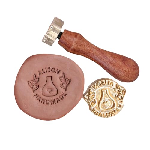 PINGSHI Boutique UK Keramik-Buchstabenstempel, individueller Töpferstempel mit eigenem Design-Logo, personalisierter Tonstempel, erstellen Sie einen einzigartigen Abdruck für Ton PINGSHI Boutique UK Keramik-Buchstabenstempel, individueller Töpferstempel mit eigenem Design-Logo, personalisierter Tonstempel, erstellen Sie einen einzigartigen Abdruck für Ton von PINGSHI Boutique UK