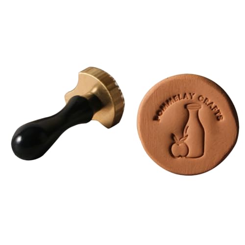 PINGSHI Boutique UK Personalisierter Tonstempel, Messing-Alphabetstempel, individuelle Buchstabenstempel mit Ihrem Logo-Design für Kunsthandwerk PINGSHI Boutique UK Personalisierter Tonstempel, Messing-Alphabetstempel, individuelle Buchstabenstempel mit Ihrem Logo-Design für Kunsthandwerk von PINGSHI Boutique UK