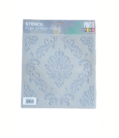 PINTYPLUS Art & Craft Schablone zum Bemalen mit Spray Stencil 30 x 30 Nr. 4, einzigartig, Standard PINTYPLUS Art & Craft Schablone zum Bemalen mit Spray Stencil 30 x 30 Nr. 4, einzigartig, Standard von PINTYPLUS ART & CRAFT