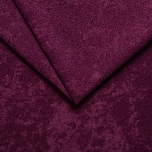 PINaPIN Mikrofaser Polyesterstoff 100% Polyester Stoffe meterware zum nähen Betten, Dekorationen, Haustierbetten und, Autoteppiche, Kissenbezüge, Möbelbezüge, Möbelpolsterei 100x150 cm (Violett) von PINaPIN
