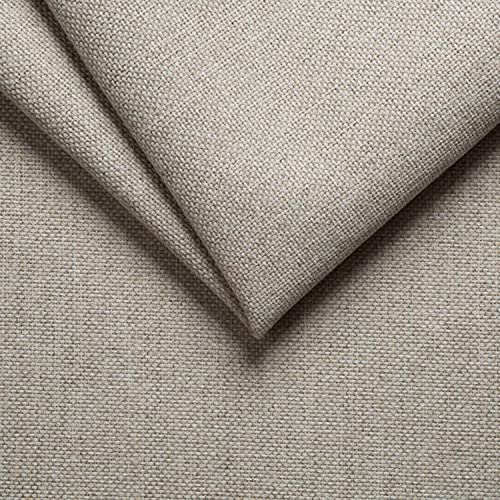 PINaPIN Möbelstoff HUGO Polstermaterial Polstermöbel Polyesterstoff Polyester Stoffe meterware zum Betten, Freizeit-Sets, Möbelbezüge, Möbelpolsterei 100 x 142 cm (Ecru) von PINaPIN