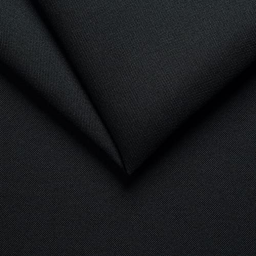 PINaPIN Möbelstoff Polstermaterial Polstermöbel Polyesterstoff Polyester Stoffe meterware zum Betten, Freizeit-Sets, Möbelbezüge, Möbelpolsterei 100 x 145 cm (Schwarz) von PINaPIN