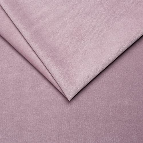 PINaPIN Möbelstoff Velour Polstermaterial Polstermöbel Polyesterstoff Polyester Stoffe meterware zum Freizeit-Sets, Möbelbezüge, Möbelpolsterei, Sessel, Zubehöre 100 x 145 cm (SCHMUTZIGES ROSA) von PINaPIN