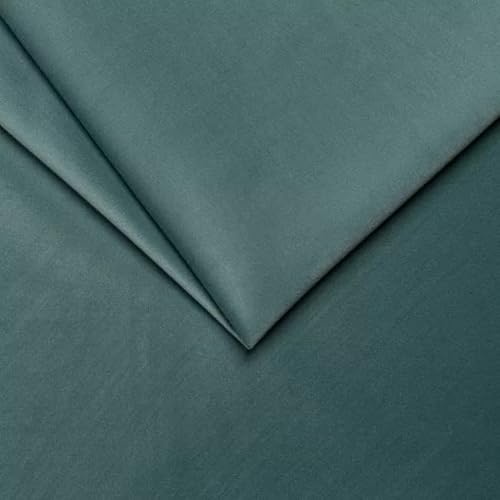 PINaPIN Möbelstoff Wasserdichtes Velours Polstermaterial Polstermöbel Polyesterstoff Polyester Stoffe meterware zum Betten, Freizeit-Sets, Möbelbezüge, Möbelpolsterei 100 x 145 cm (Dunkelminzgrün) von PINaPIN