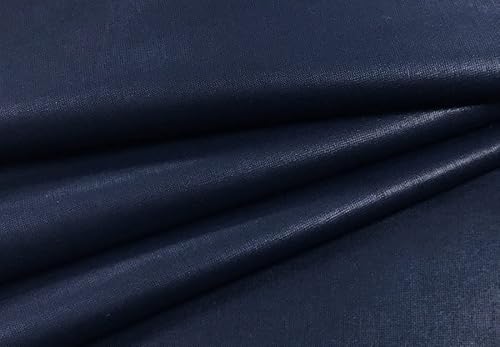 PINaPIN Premium Baumwollgewebe Baumwollstoff 100% Baumwolle Stoffe meterware zum nähen Babyschlafsack, Bettzeug, Kinderbettwäsche, Polster, Spielzeuge, Tischdecken 100x160 cm (Dunkelmarineblau) von PINaPIN