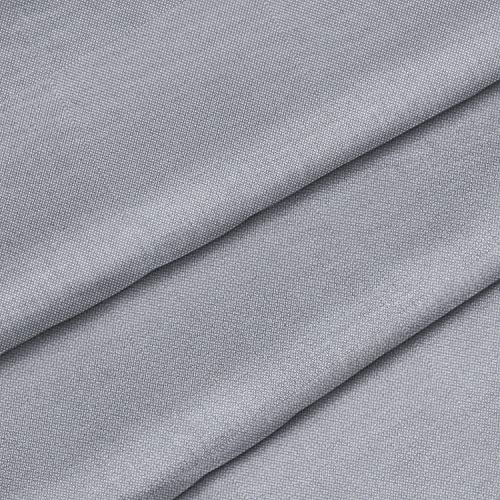 PINaPIN Wasserdichter Polyesterstoff 100% Polyester Stoffe meterware zum nähen Gartenmöbel, Schirme, Vorhänge für Garten 100x160 cm (DUNKELASCHGRAU) von PINaPIN