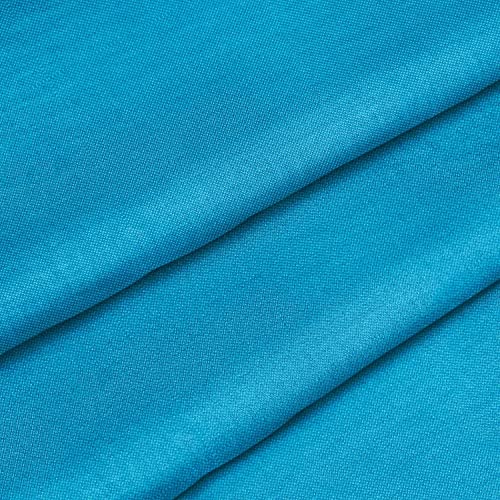 PINaPIN Wasserdichter Polyesterstoff 100% Polyester Stoffe meterware zum nähen Gartenmöbel, Schirme, Vorhänge für Garten 100x160 cm (DUNKELTÜRKIS) von PINaPIN