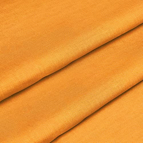 PINaPIN Wasserdichter Polyesterstoff 100% Polyester Stoffe meterware zum nähen Gartenmöbel, Schirme, Vorhänge für Garten 100x160 cm (ORANGE) von PINaPIN