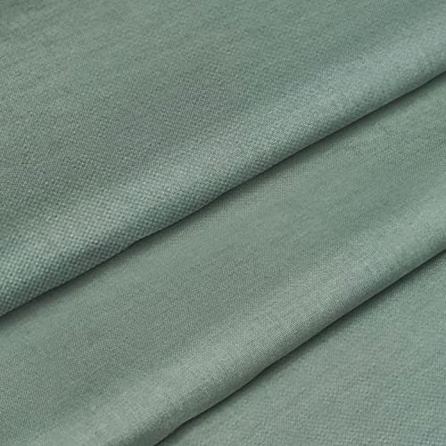 PINaPIN Wasserdichter Polyesterstoff 100% Polyester Stoffe meterware zum nähen Gartenmöbel, Schirme, Vorhänge für Garten 100x160 cm (SALBEIFARBIG) von PINaPIN