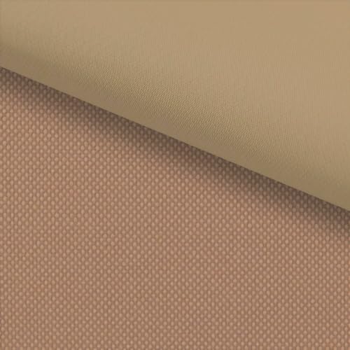 PINaPIN Wasserdichter Polyesterstoff Kodura PVC FLAT 600D - Polyester Stoffe meterware zum nähen Gartenmöbel, Schirme, Vorhänge für Garten 100x160 cm - Cappuccino PINaPIN Wasserdichter Polyesterstoff Kodura PVC FLAT 600D - Polyester Stoffe meterware zum nähen Gartenmöbel, Schirme, Vorhänge für Garten 100x160 cm - Cappuccino von PINaPIN